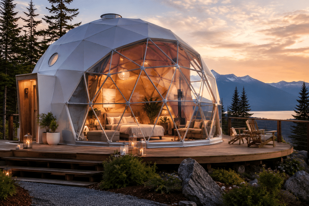 Geodesic Domes: The #1 Choice in the USA 1 Geodesic dome home