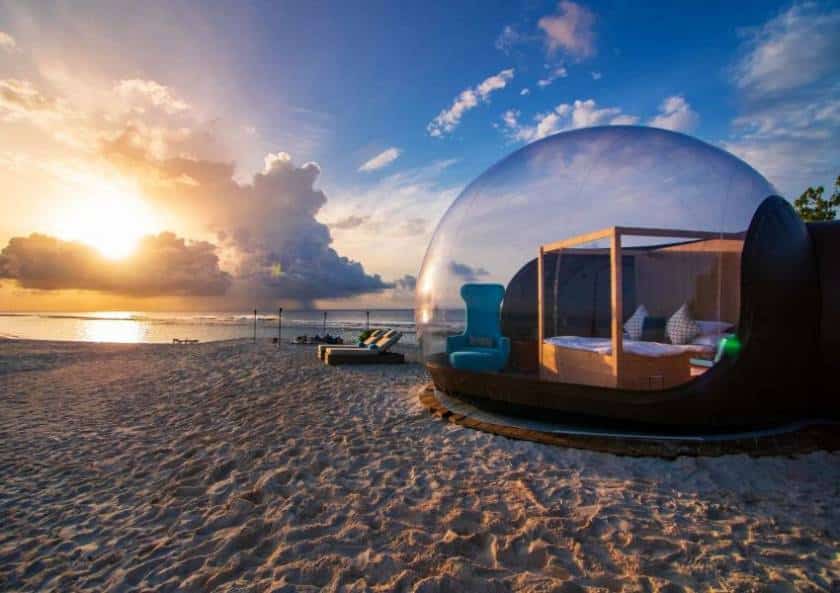 Bubble DomesBring The Luxury In Camping.