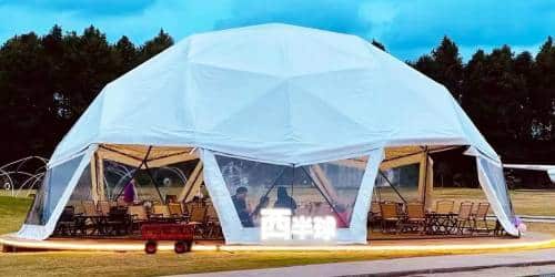 DCP Geodesic Canopy domes