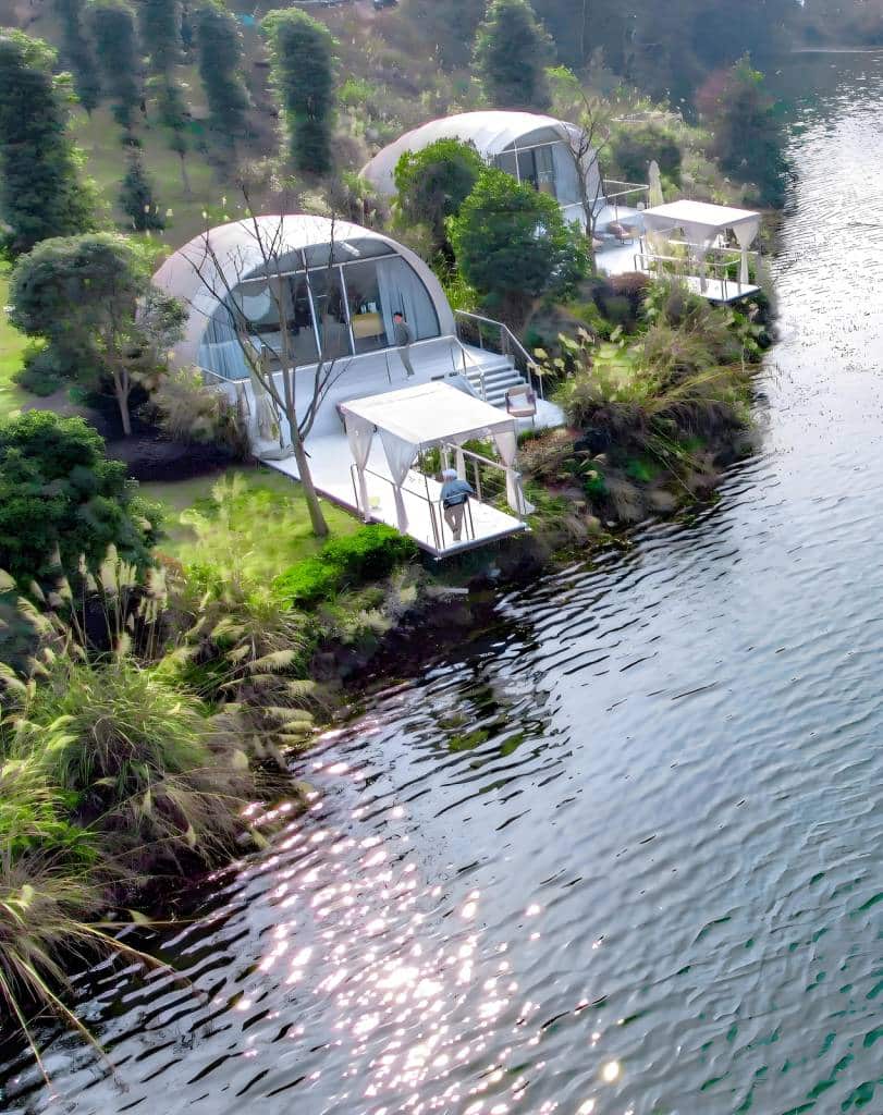The Future of Sustainability : Why Geodesic Domes Lead Sustainable Design 3 CSD Domester Domes