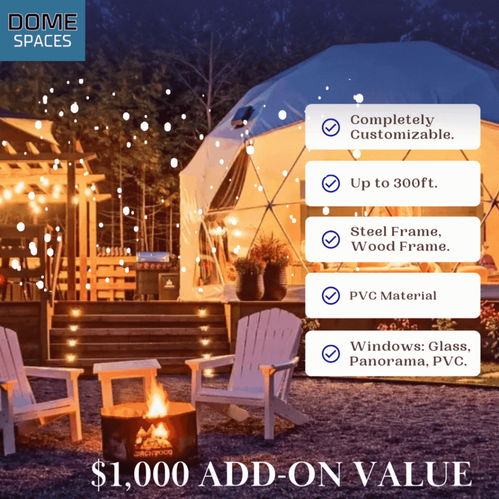 Your Dome’s Christmas Gift Is Here: $1,000 in Free Accessories This December 1 $1,000 in Free Accessories This December