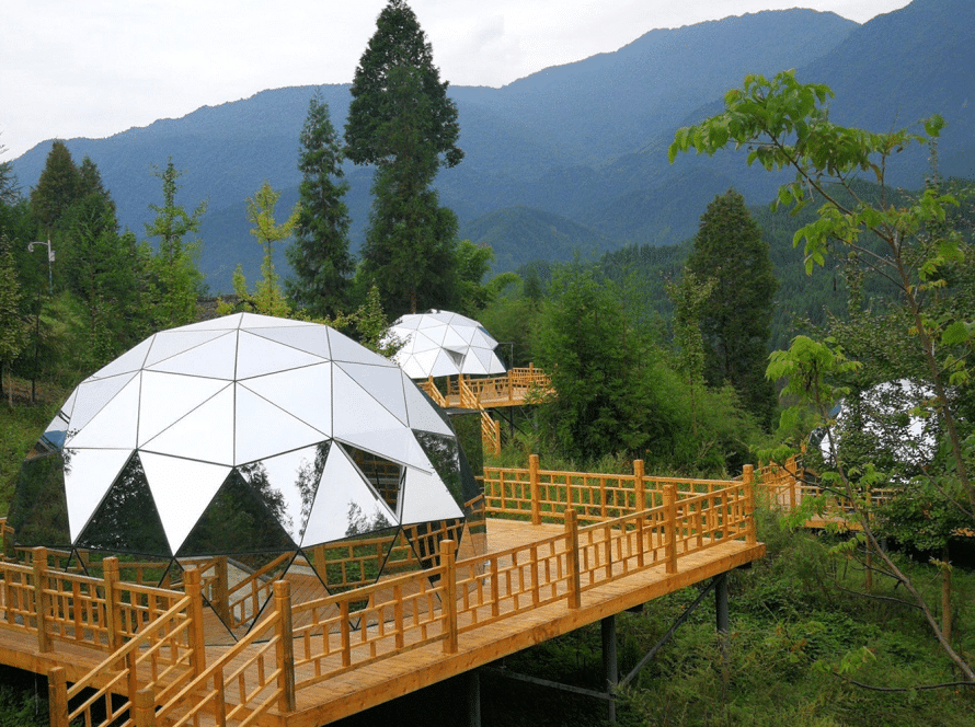 glass dome