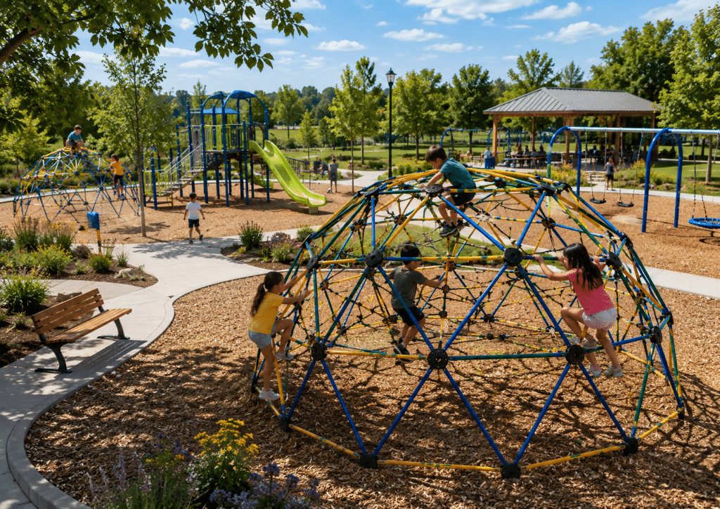 Climbing Domes for Kids: Why Geometric Play Structures Are Transforming Outdoor Spaces 2 image 1