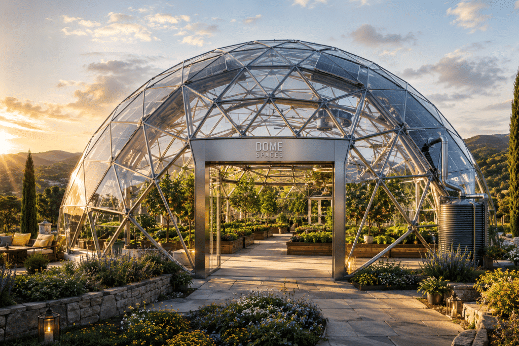 Geodesic Dome Greenhouse: Key Features & How to buy yours 4 Greenhouse Geodesic dome