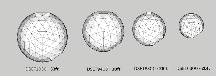 DSET Domes