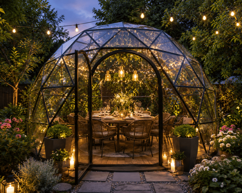 A Garden Dome : Make It A Dining Space 3 A garden dome for sale