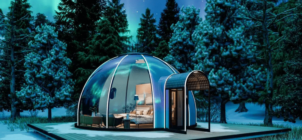 5 Glamping Dome Amenities That Boost Airbnb Nightly Rates by 40% 3 Double layer Dome